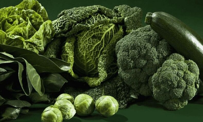 zöld zöldségek a heti fogyáshoz 7 kg -mal