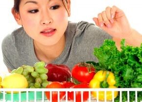 gyümölcsök és zöldségek a japán diétához
