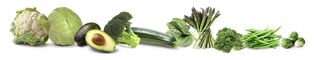 TOP zöldségek minimális szénhidráttartalommal